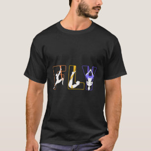 Camiseta Fly Aerial Yoga Hammock Silas Artes Aéreas Amar Ae