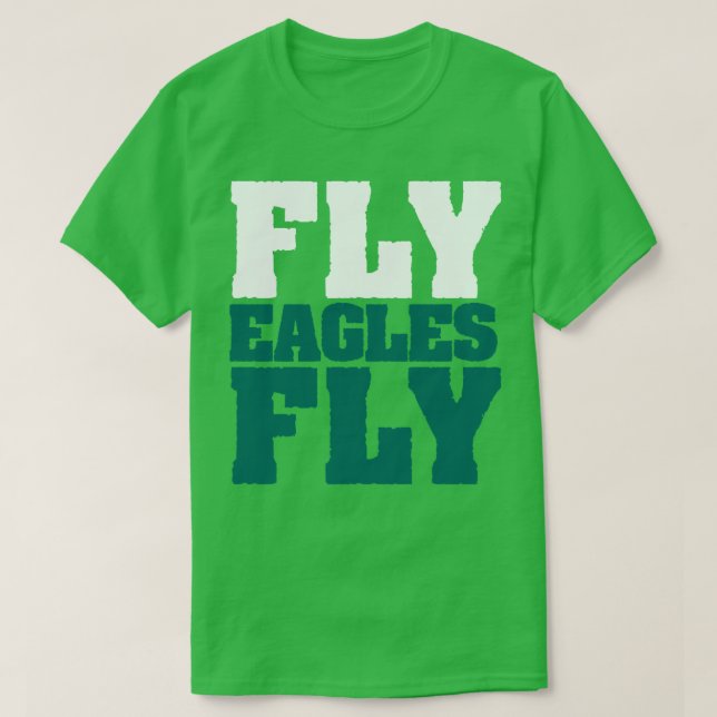 Camiseta Fly Eagles Fly Philadelphia (Frente do Design)