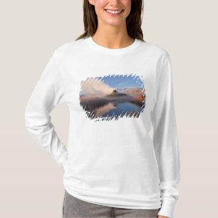 Camiseta Fly Geyser com Granite Range de cumes nevados