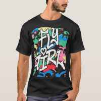 Fly Girl Camo 80s 90s B Girl Old School Hop