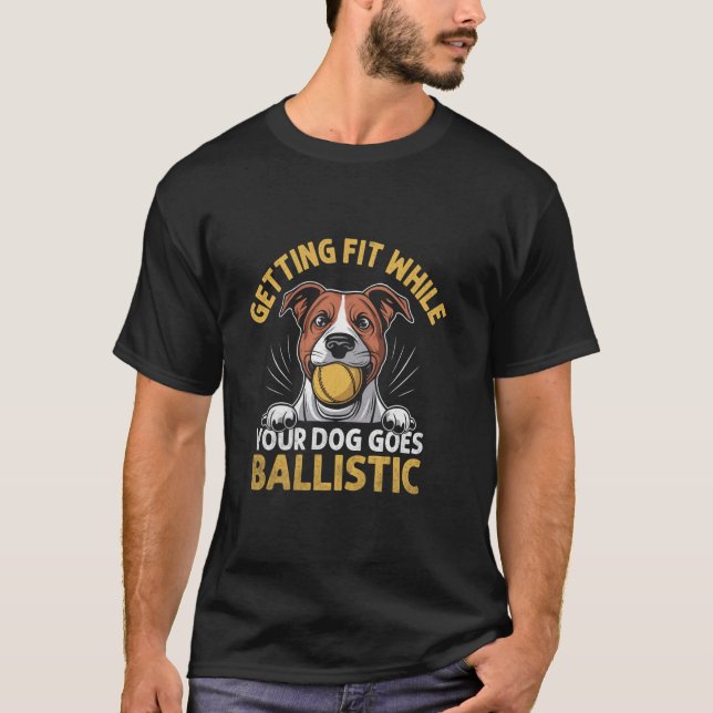 Camiseta Flyball Trainer Dog Esporte Rápido Busca Velocidad (Frente)
