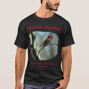 Camiseta Flycatcher Vermilion