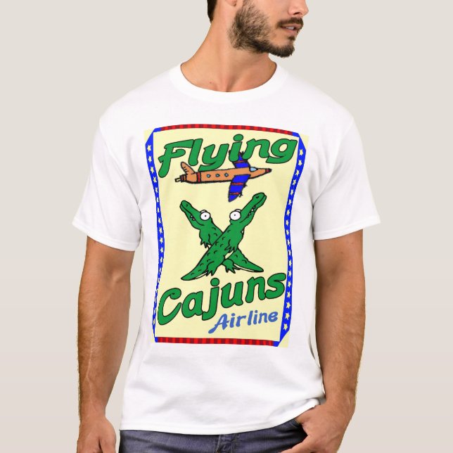 Camiseta Flying Cajuns (Frente)