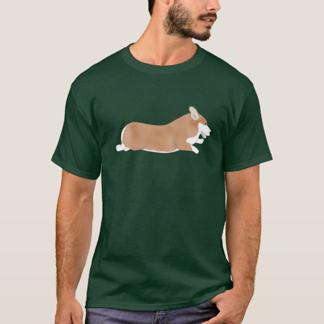Camiseta Flying Corgi (Frente)