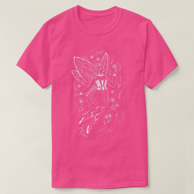 Camiseta Flying Fairy Fantasy (Frente do Design)