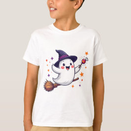 Camiseta Flying Ghost with Candy Halloween  