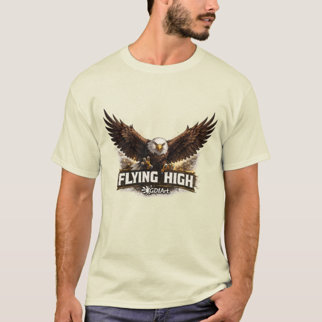 CAMISETA FLYING HIGH (Frente)