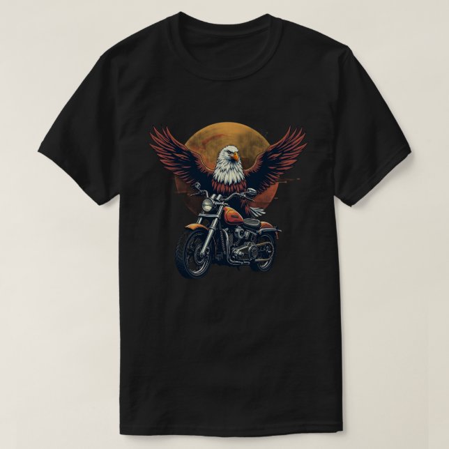 Camiseta Flying High Biker Shirt (Frente do Design)