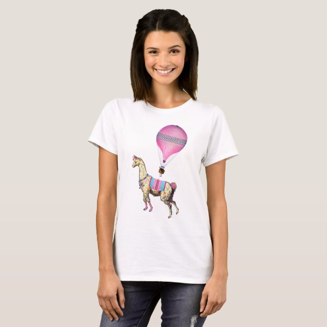 Camiseta Flying Llama Tee (Frente Completa)