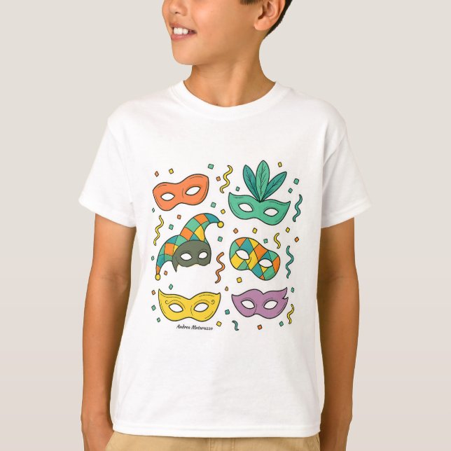 Camiseta Flying Masks (Frente)