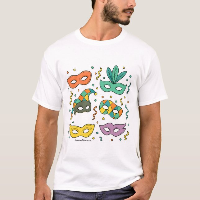 Camiseta Flying Masks (Frente)
