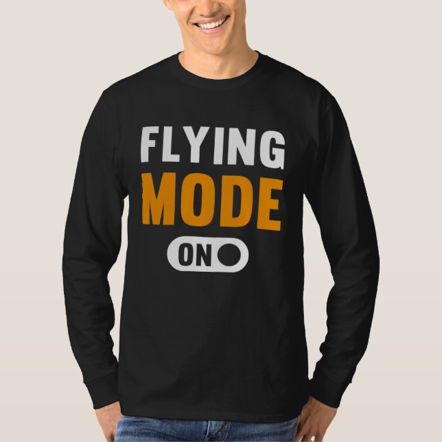 Camiseta Flying Mode on (Frente)