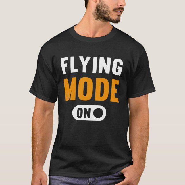 Camiseta Flying Mode on (Frente)