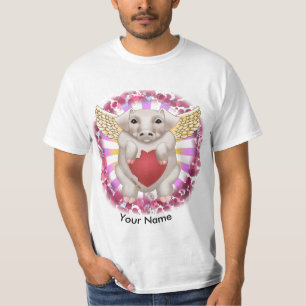 Camiseta Flying Pig Love