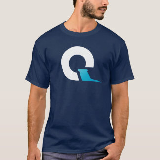 Camiseta FlyJSim - t-shirt do azul de Q4XP