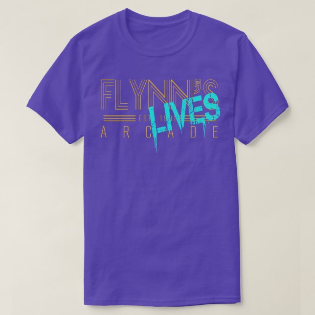 Camiseta Flynns Lives (Frente do Design)