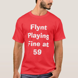Camiseta Flynt que joga muito bem em 59