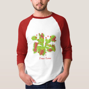 Camiseta Flytrap de Venus verdadeiro do amor