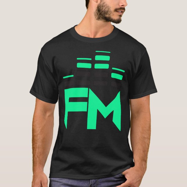 Camiseta FM Logotipo sem caroço T clássico (Frente)