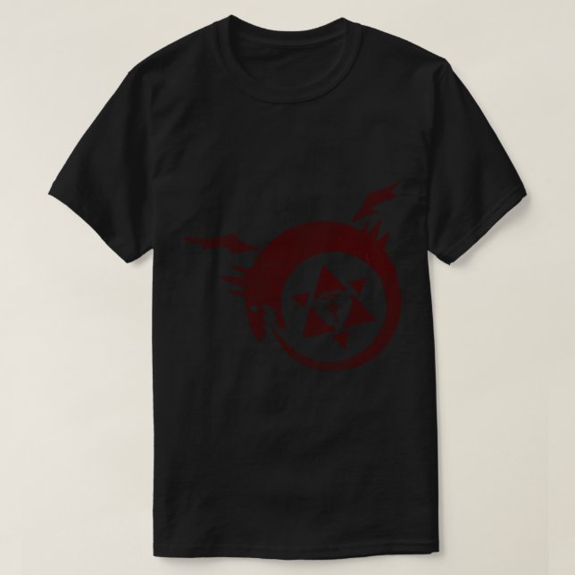 Camiseta FMA - Ouroboros (Frente do Design)