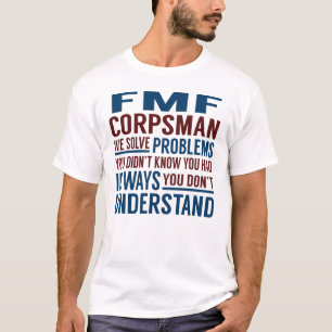 Camiseta Fmf Corpsman Resolve Problemas