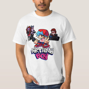 Camiseta FNF Boyfriend birthday