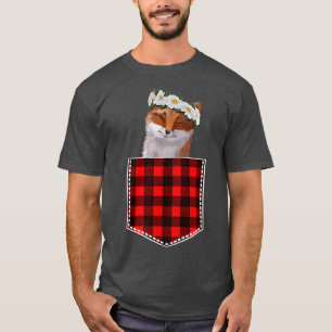 Camiseta Fo Bonito Com Girassóis Saindo De Bolso