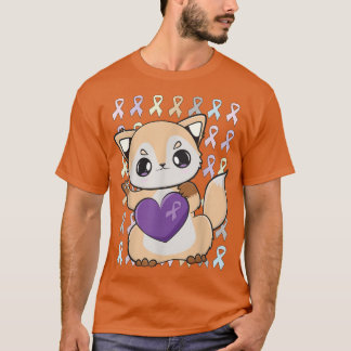 Camiseta Fo Bonito E Fita De Lavanda Para Sensibilização Do