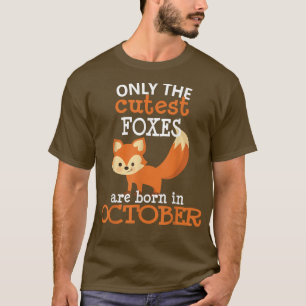 Camiseta Fo De Outubro, Bonito Presente Para Meninas De Beb