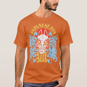Camiseta Fo Japonês Kitsuni Japão Fo Mask Japonês K