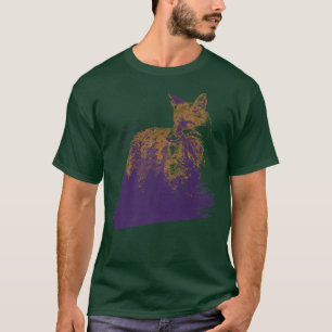 Camiseta Fo Landscape Animal Motif Man Animal