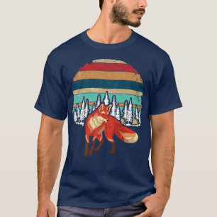 Camiseta Fo Lover Retro Forest Animal Willife Trees
