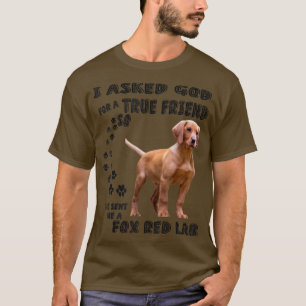 Camiseta Fo Red Lab Cote A Pai Da Mãe, Cute Ruby Labrad