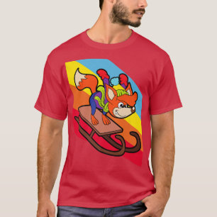 Camiseta Fo Sledge Sleighight Sleding Season