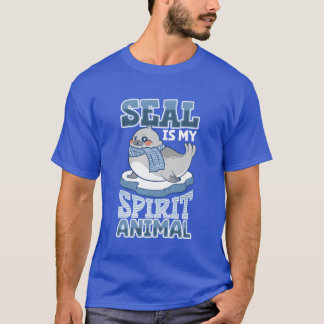 Camiseta foca animal vida selvagem animais focas adorável b