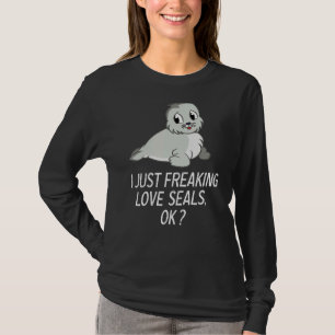 Camiseta Foca Bela Adorava Foco, Eu Só Estraguei Focas De A
