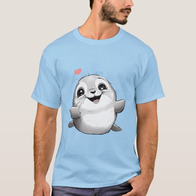 Camiseta Foca Feliz (Frente)