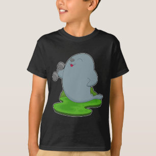 Camiseta Foca Fisiculturista Haltere