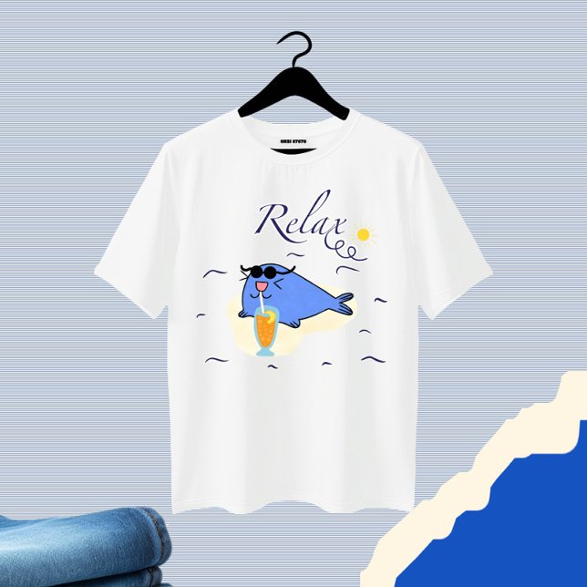 Camiseta Foca-geladeira (Criador carregado)