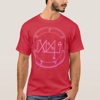Camiseta Focalor Sigil tem energia sobre vento e mar cor-de
