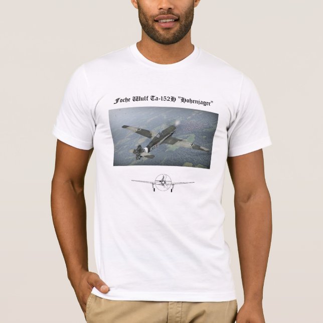 Camiseta Focke Wulf Ta-152H (Frente)