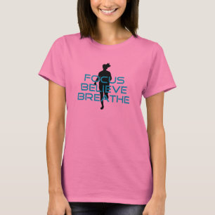 Camiseta Foco Acredita Respirar Aqua