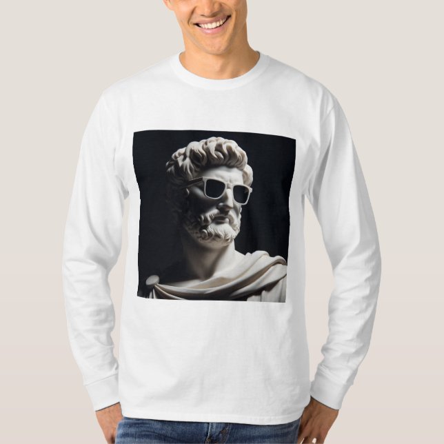 Camiseta Foco de mármore (Frente)