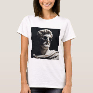 Camiseta Foco de mármore