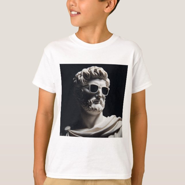 Camiseta Foco de mármore (Frente)