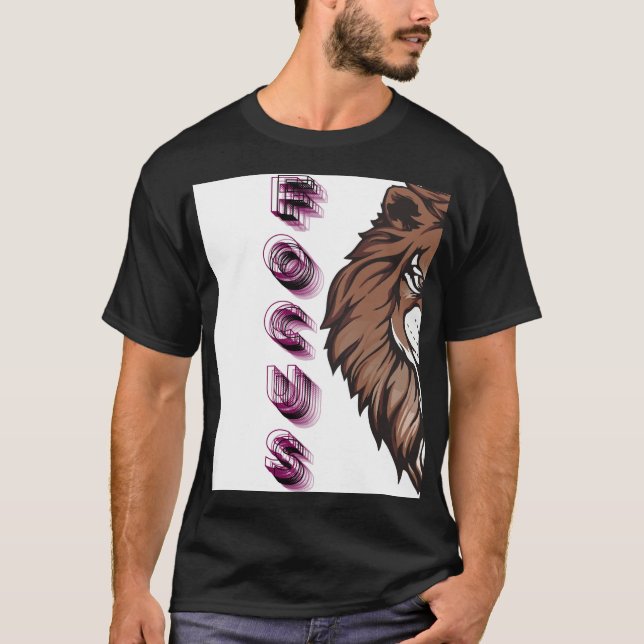 Camiseta Foco Leão (Frente)
