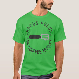 Camiseta Foco no café
