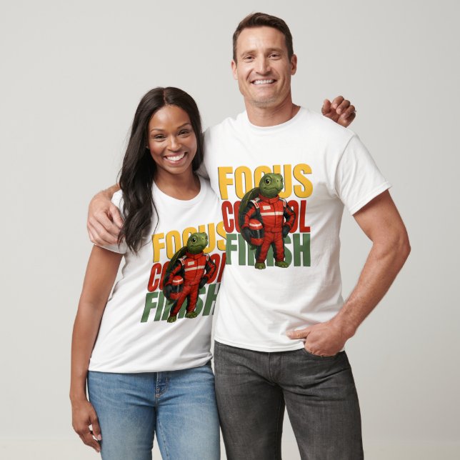 Camiseta Focus. Control. Finish (Unissex)