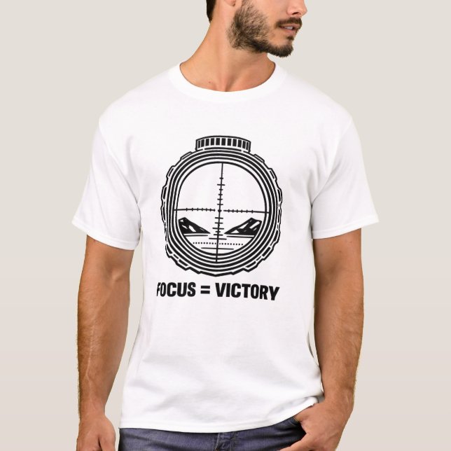 Camiseta Focus = Victory Tactical Scope (Frente)