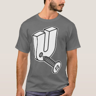 Camiseta Foda-se U Funny Construction Worker Handyman pun a